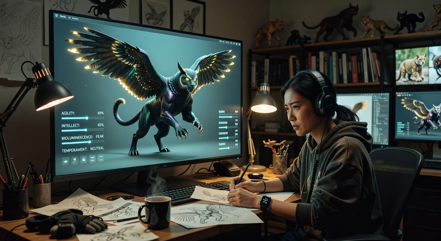 Avis Artbreeder (Mixer) : fusionner des concepts pour créer des monstres et créatures uniques ?