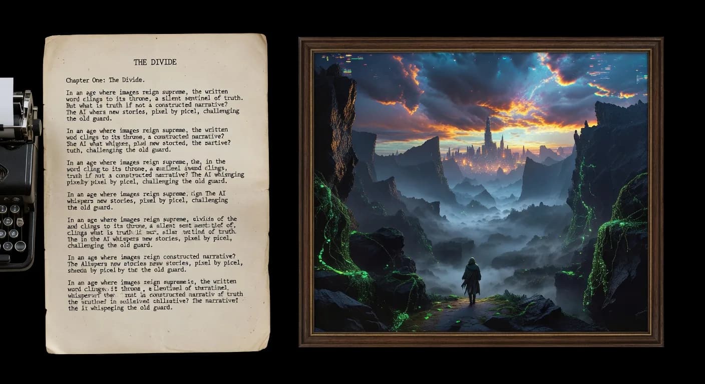 Quelle différence entre une IA qui rédige et une IA qui dessine ?