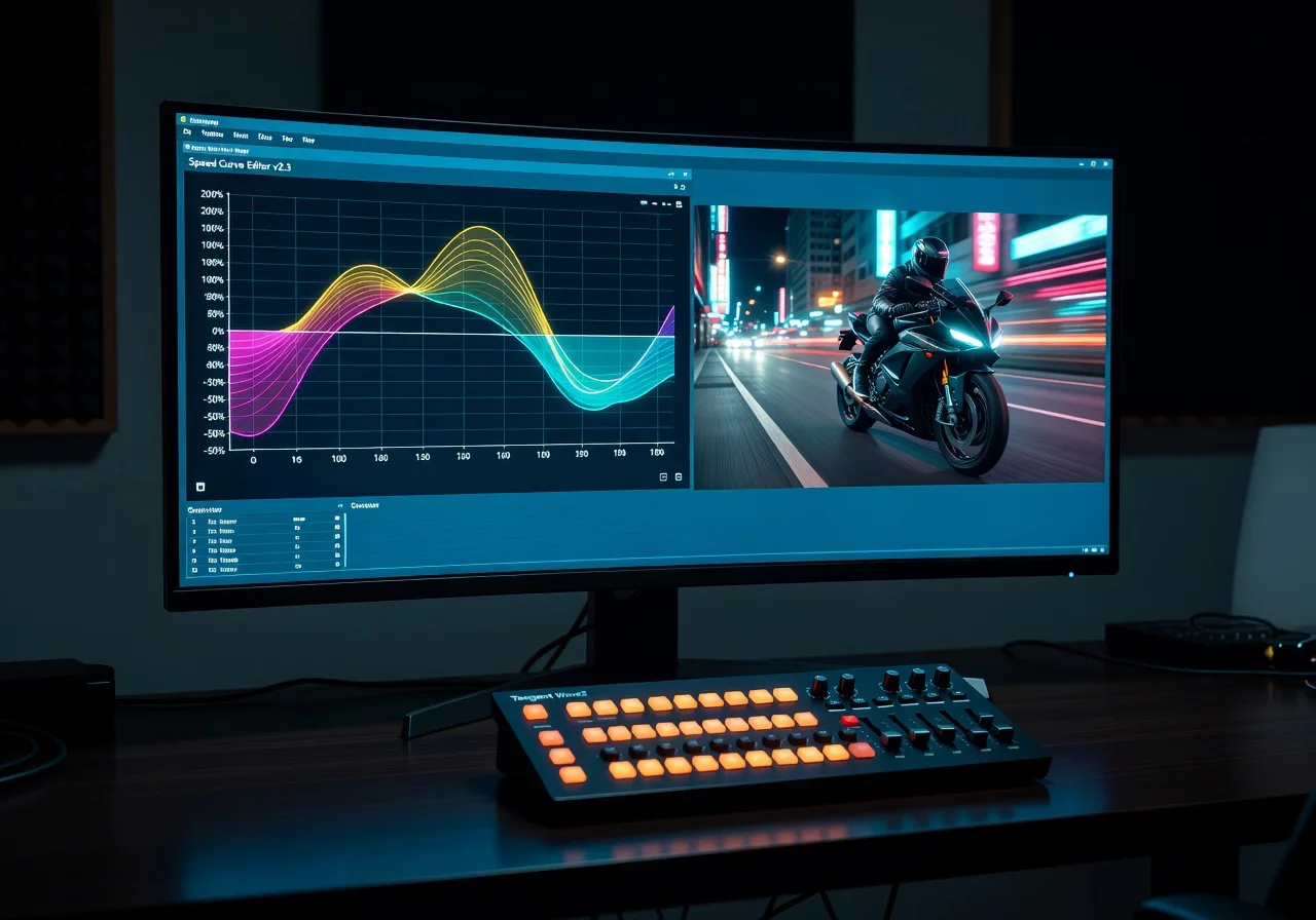 Image corps – Ralenti et courbe de vitesse