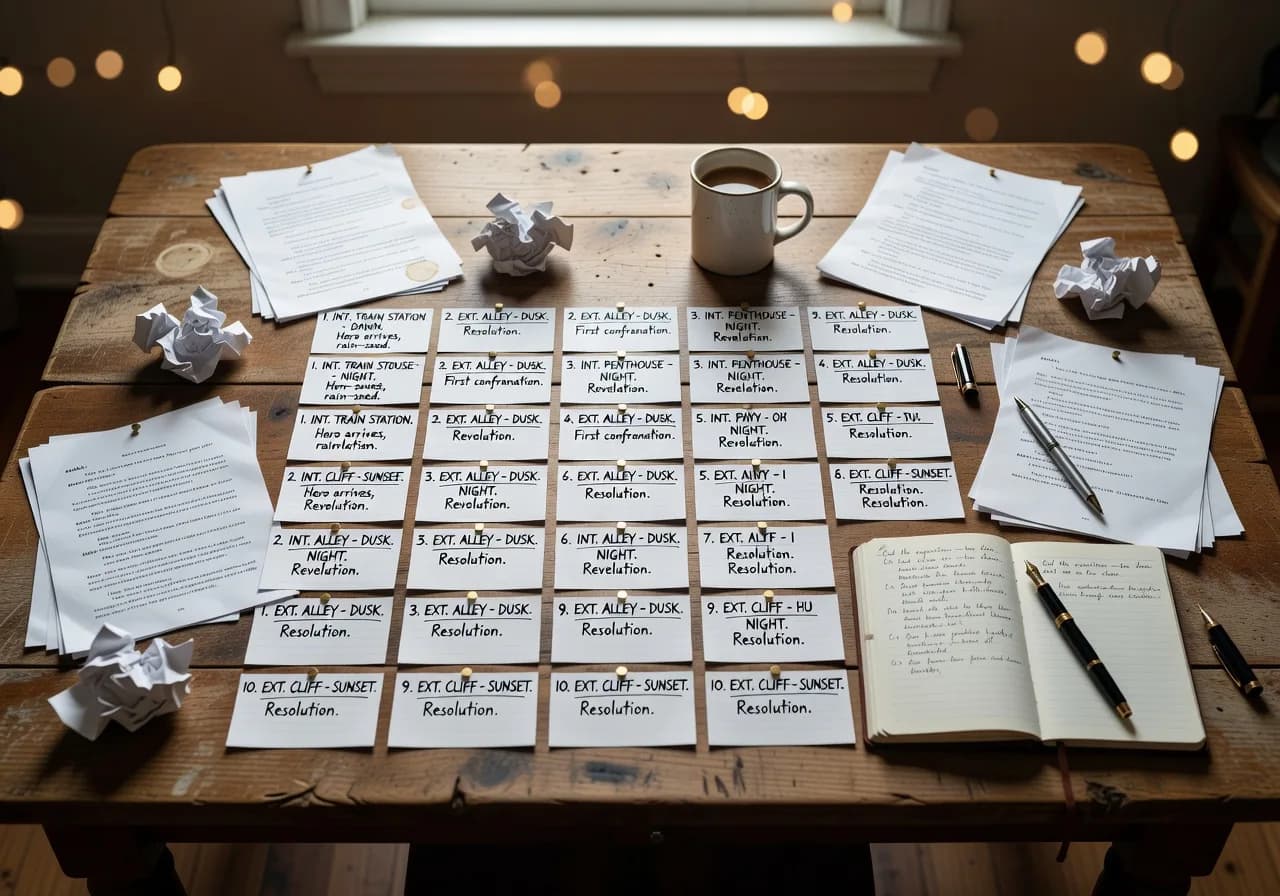 Image corps – Structure et cartes de scènes