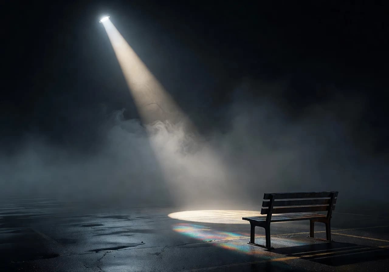 Image corps – Brume et rayons