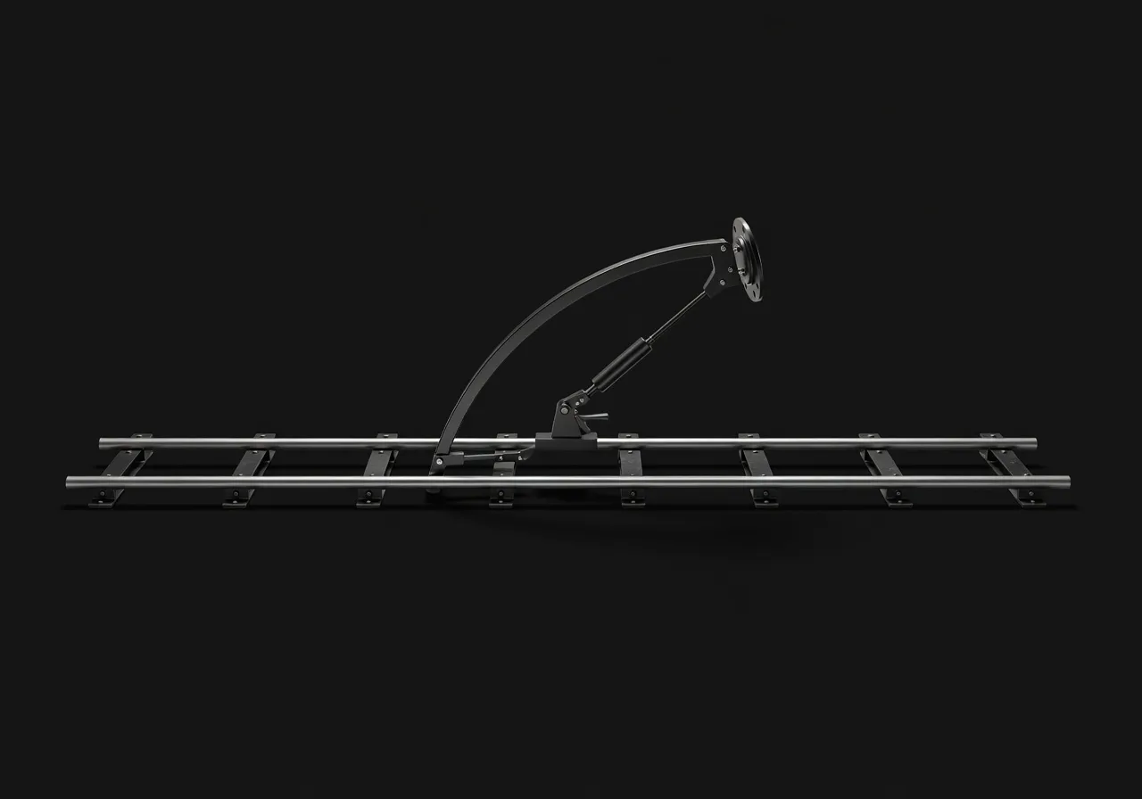 Image corps – Schéma de mouvement de caméra sur fond noir