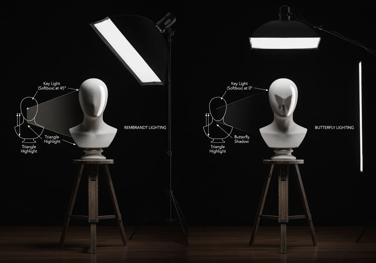 Image corps – Schéma Rembrandt vs Butterfly