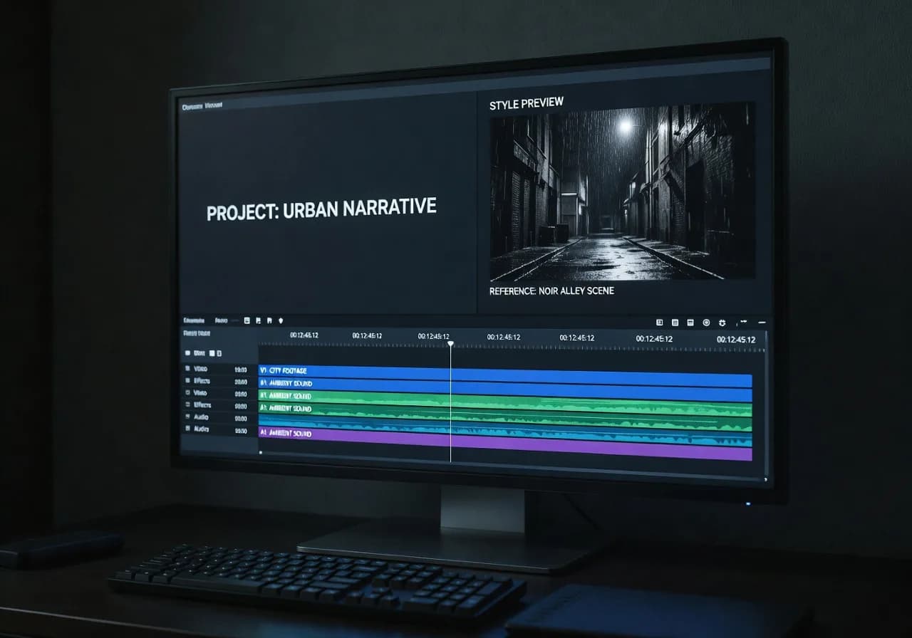 Image corps – Interface Video-to-Video et rushes