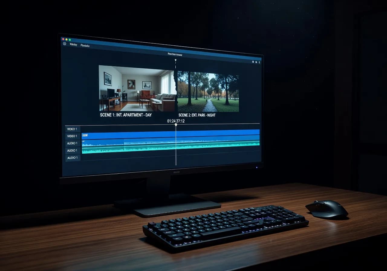 Image corps – Timeline et point de coupe