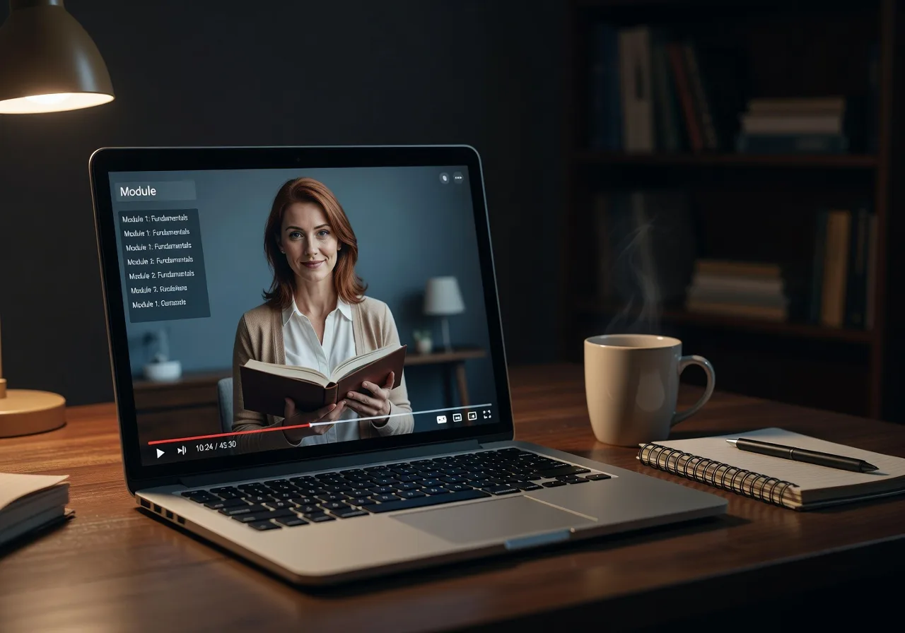 Image corps – Interface e-learning et avatar