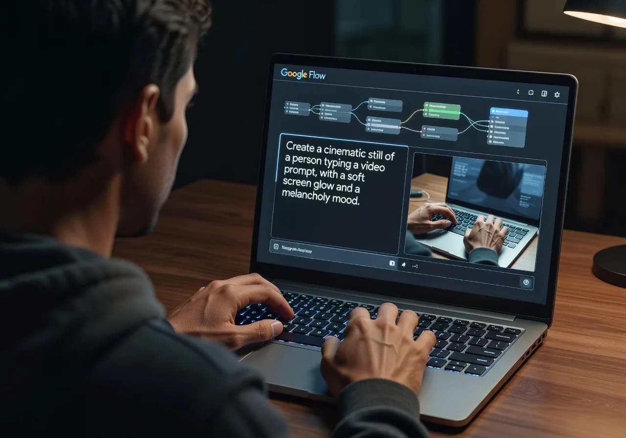 Image corps – Prompt Veo 3.1 avec dialogue et scène Image corps – Prompt Veo 3.1 avec dialogue et scène