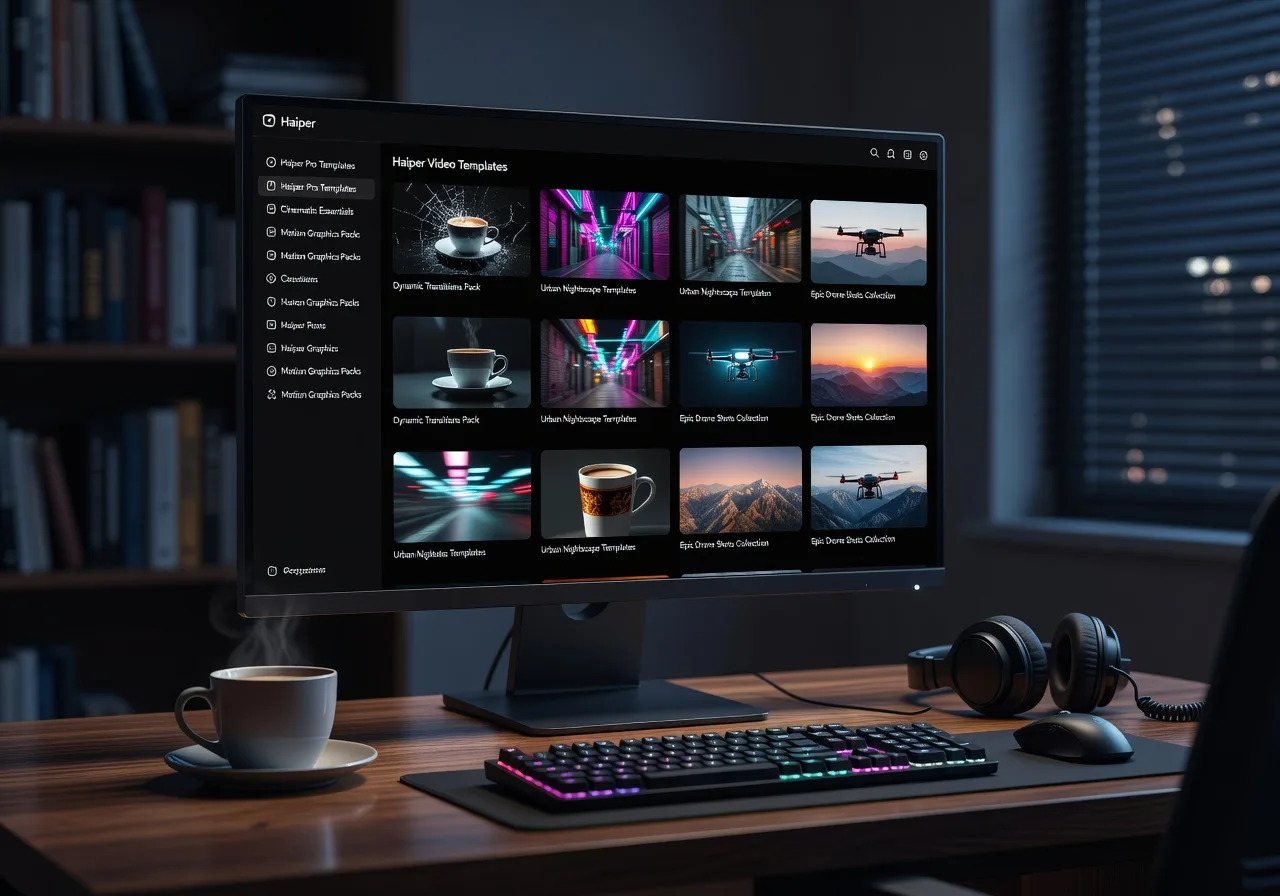 Image corps – Templates Haiper : produit, morphing, danse Image corps – Templates Haiper : produit, morphing, danse