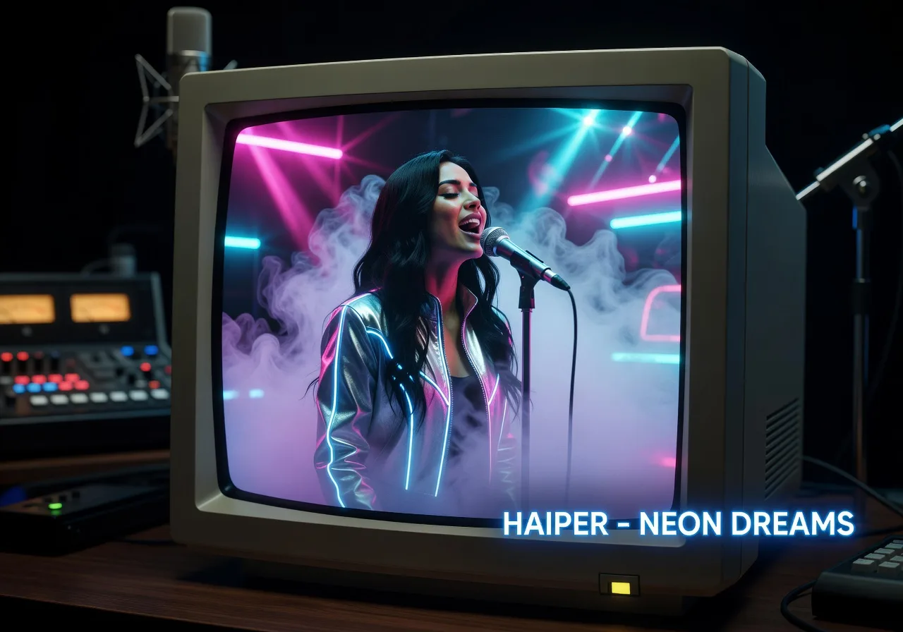 Image corps – Résultat clip Haiper stylisé sur écran Image corps – Résultat clip Haiper stylisé sur écran