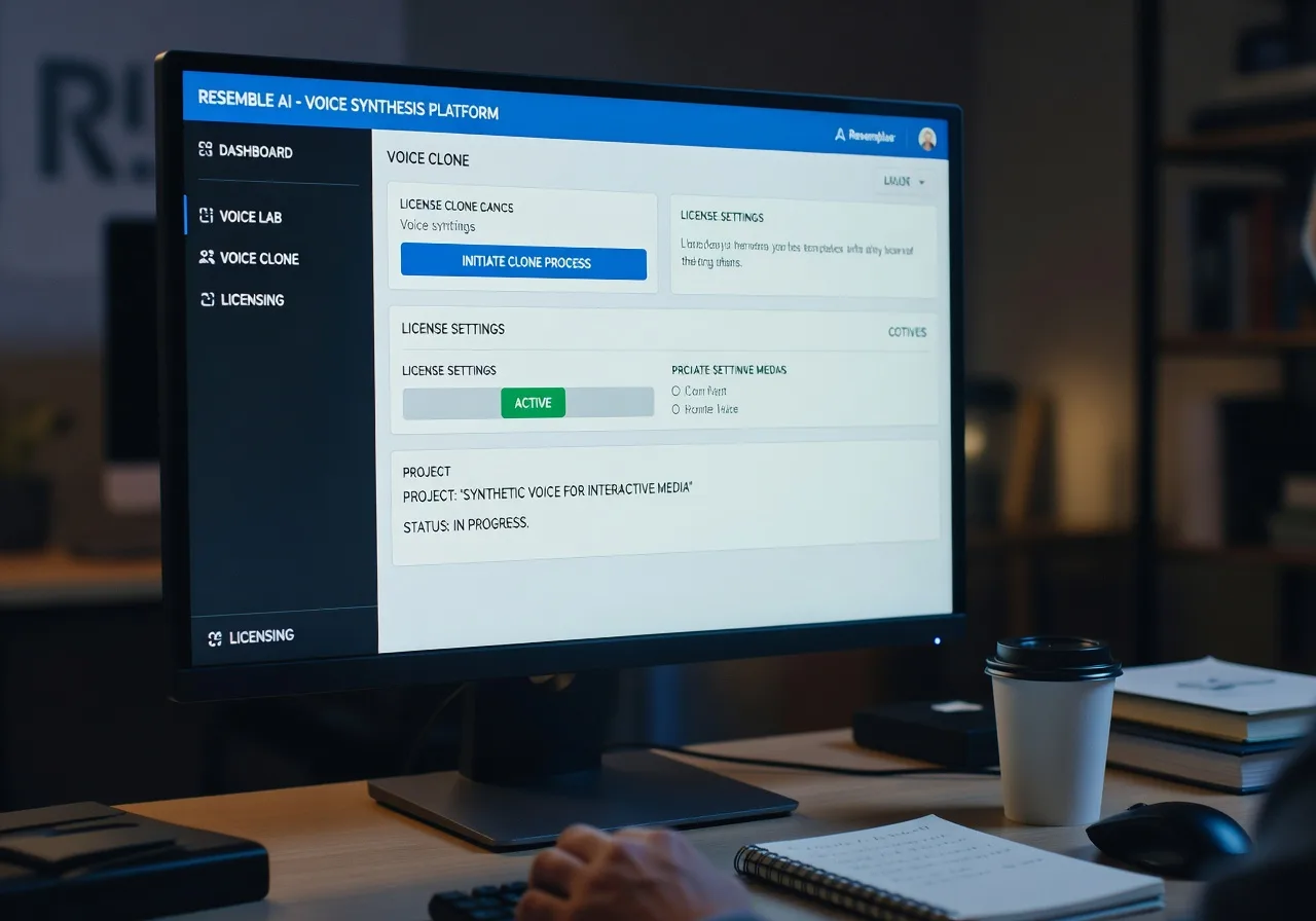 Image corps – Interface Resemble et paramètres de licence Image corps – Interface Resemble et paramètres de licence