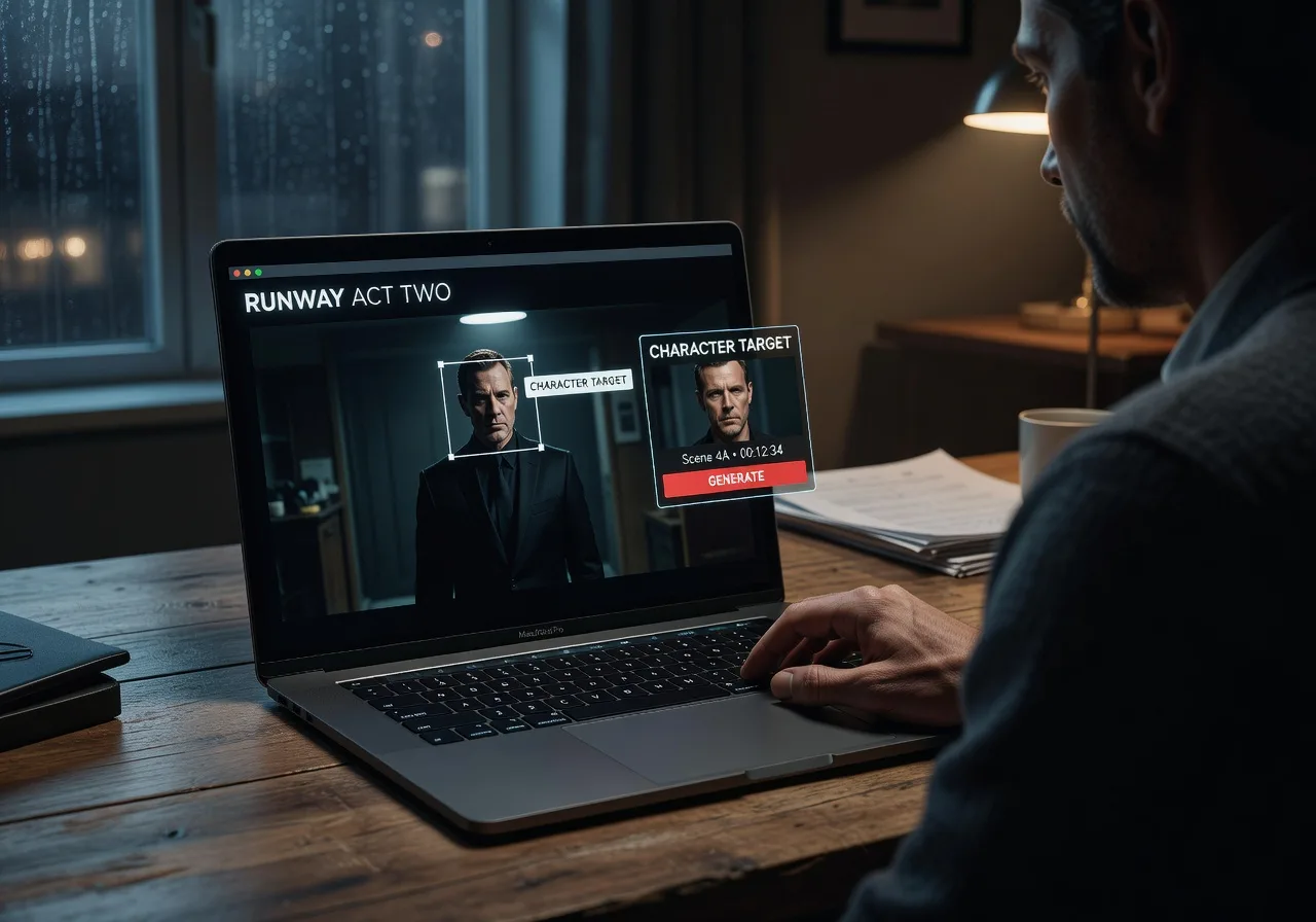 Image corps – Sélection du personnage cible dans Act Two Image corps – Sélection du personnage cible dans Act Two