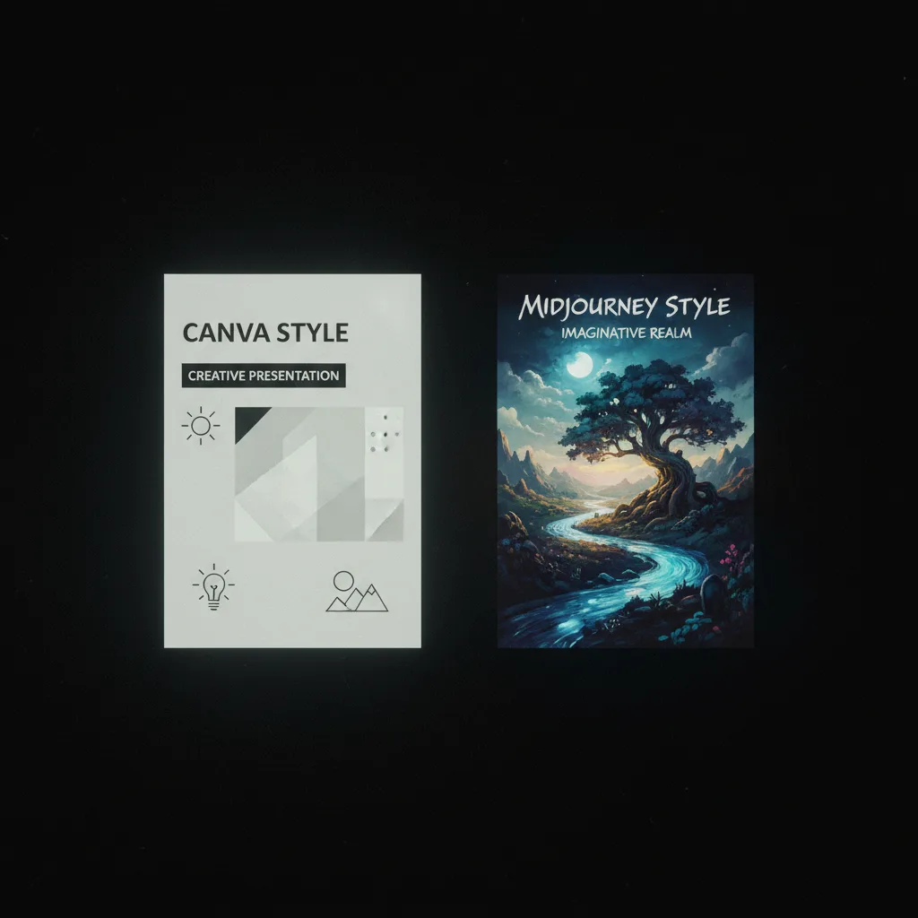Canva IA vs Midjourney , Quel Outil Choisir pour sa Création Graphique Pro ?