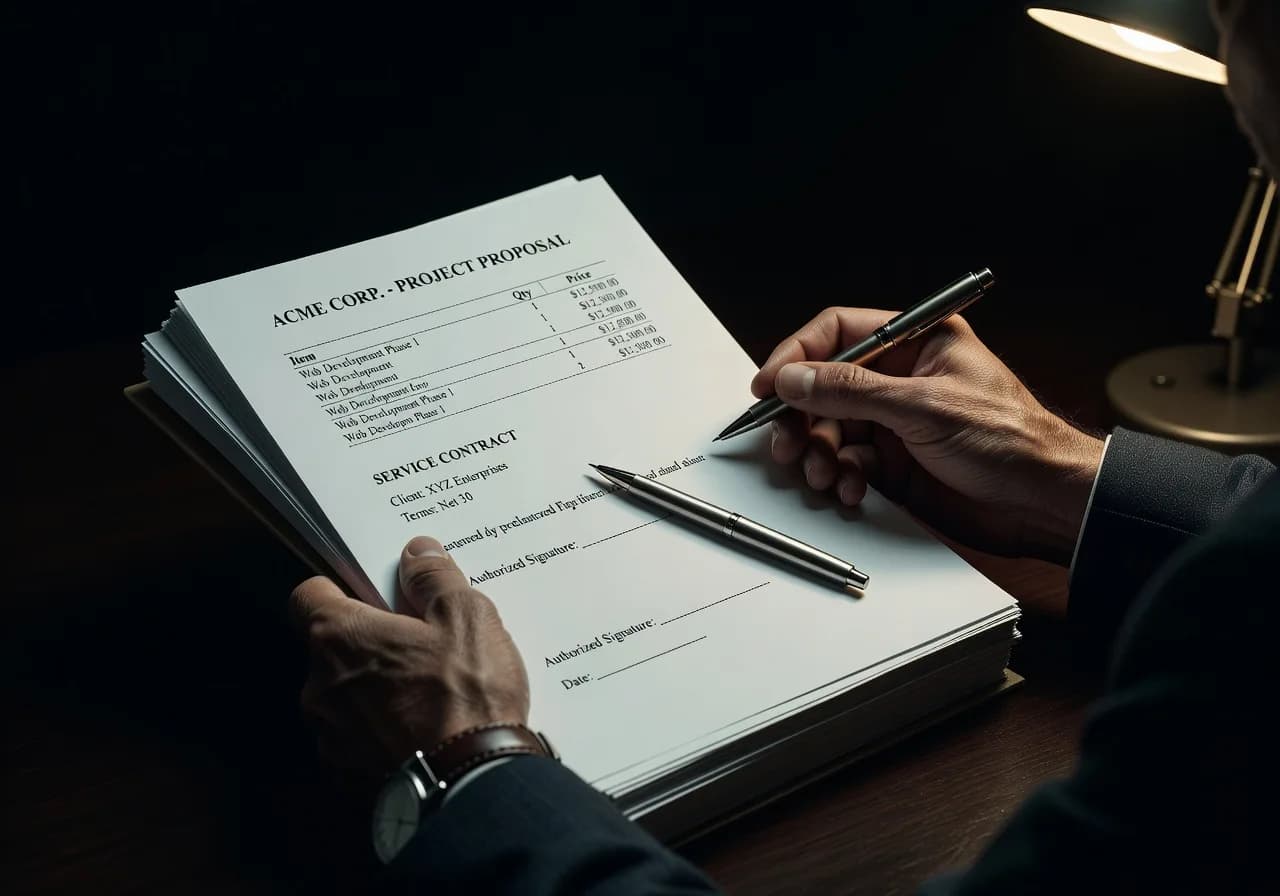 Illustration – Création de devis efficace Illustration – Création de devis efficace