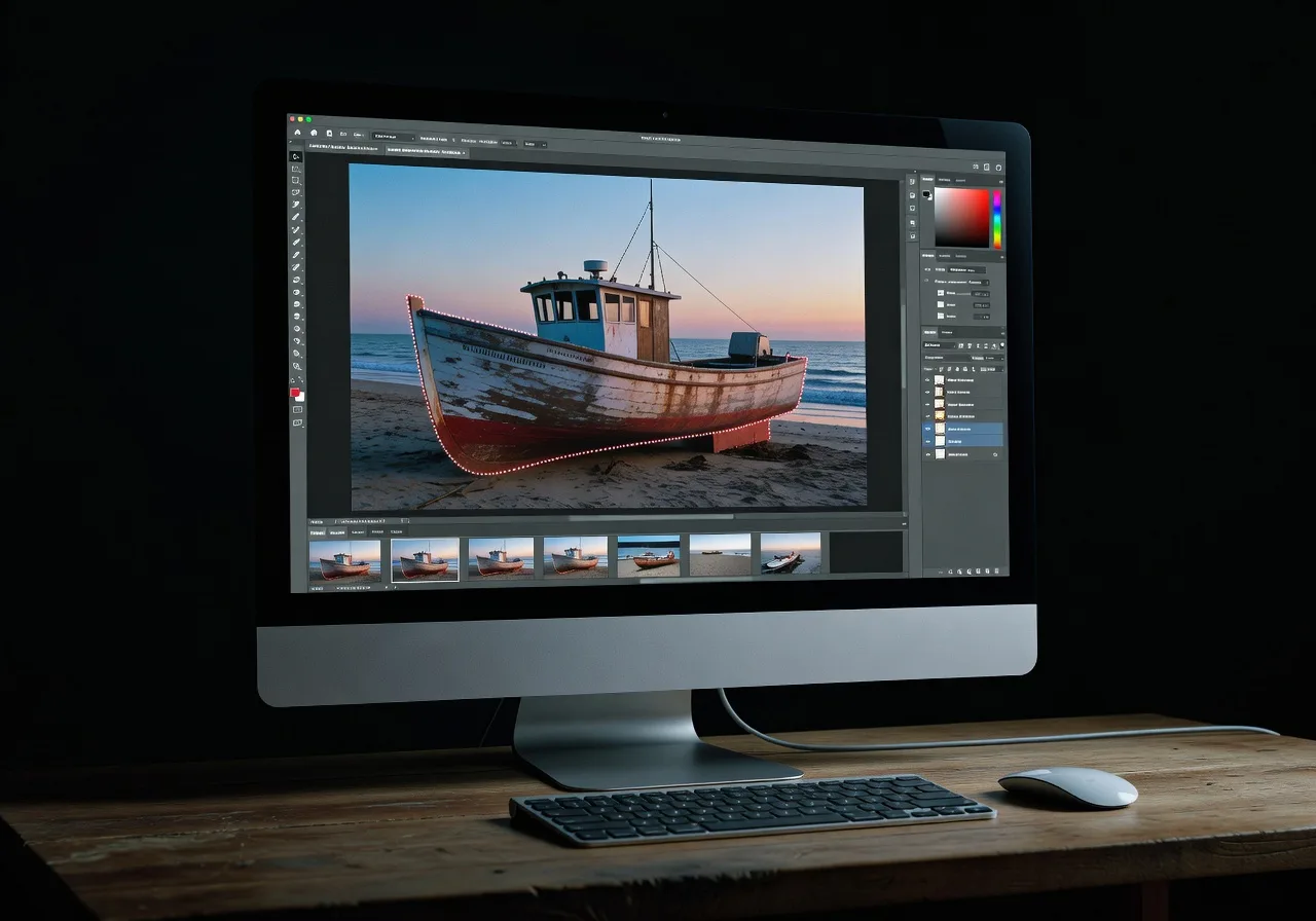 Image corps – Interface inpainting Image corps – Interface inpainting