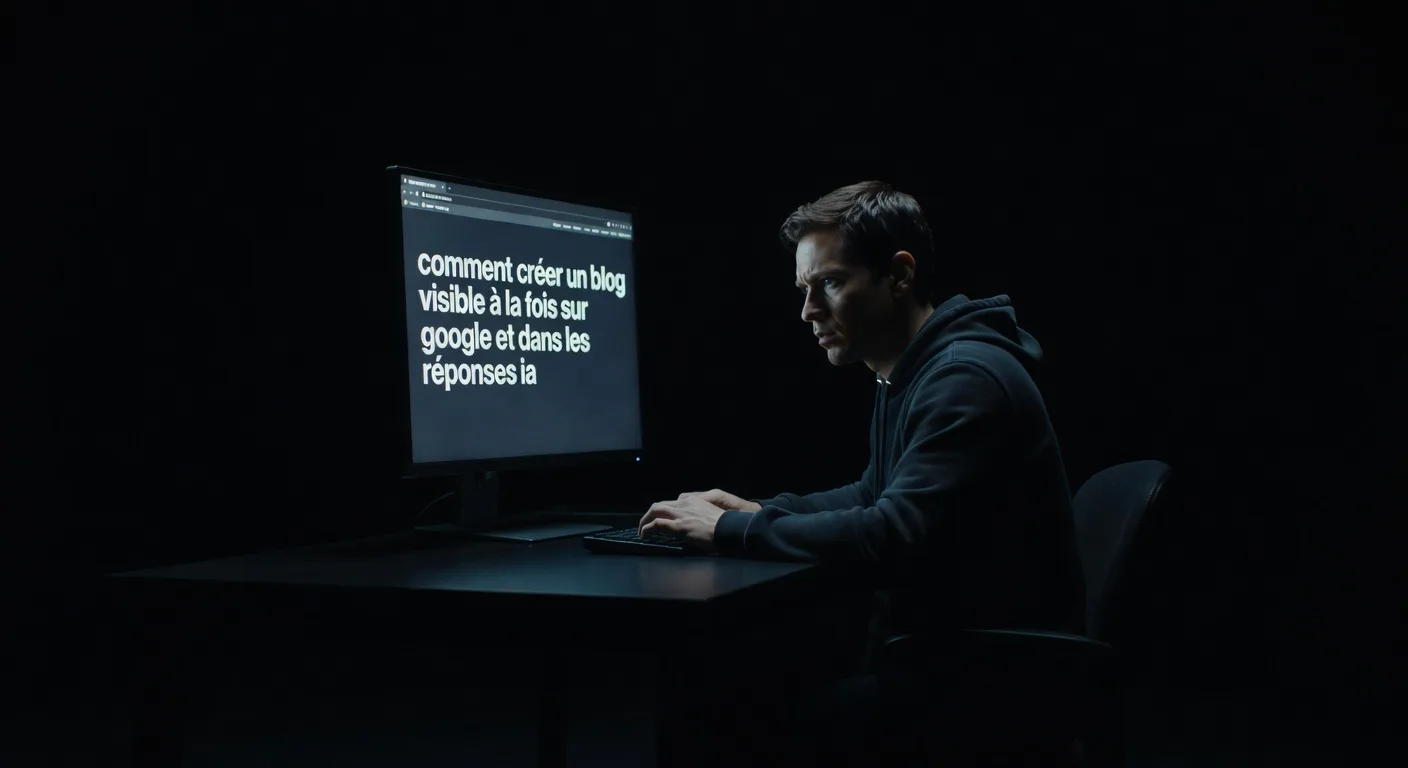Comment créer un blog visible à la fois sur Google et dans les réponses IA