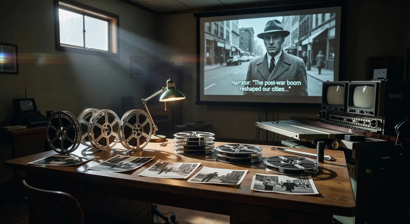 Créer un documentaire historique avec de fausses archives IA