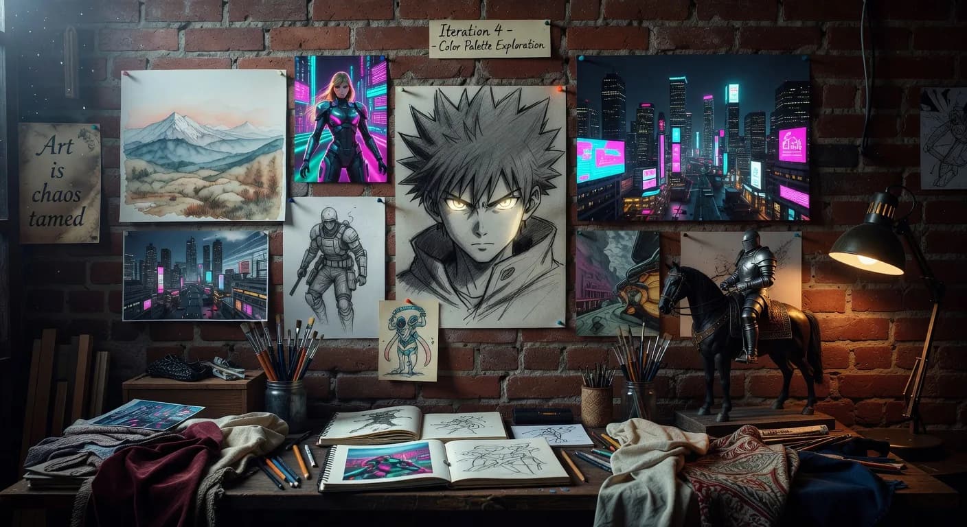 Dictionnaire visuel : 20 styles artistiques à tester dans vos prompts