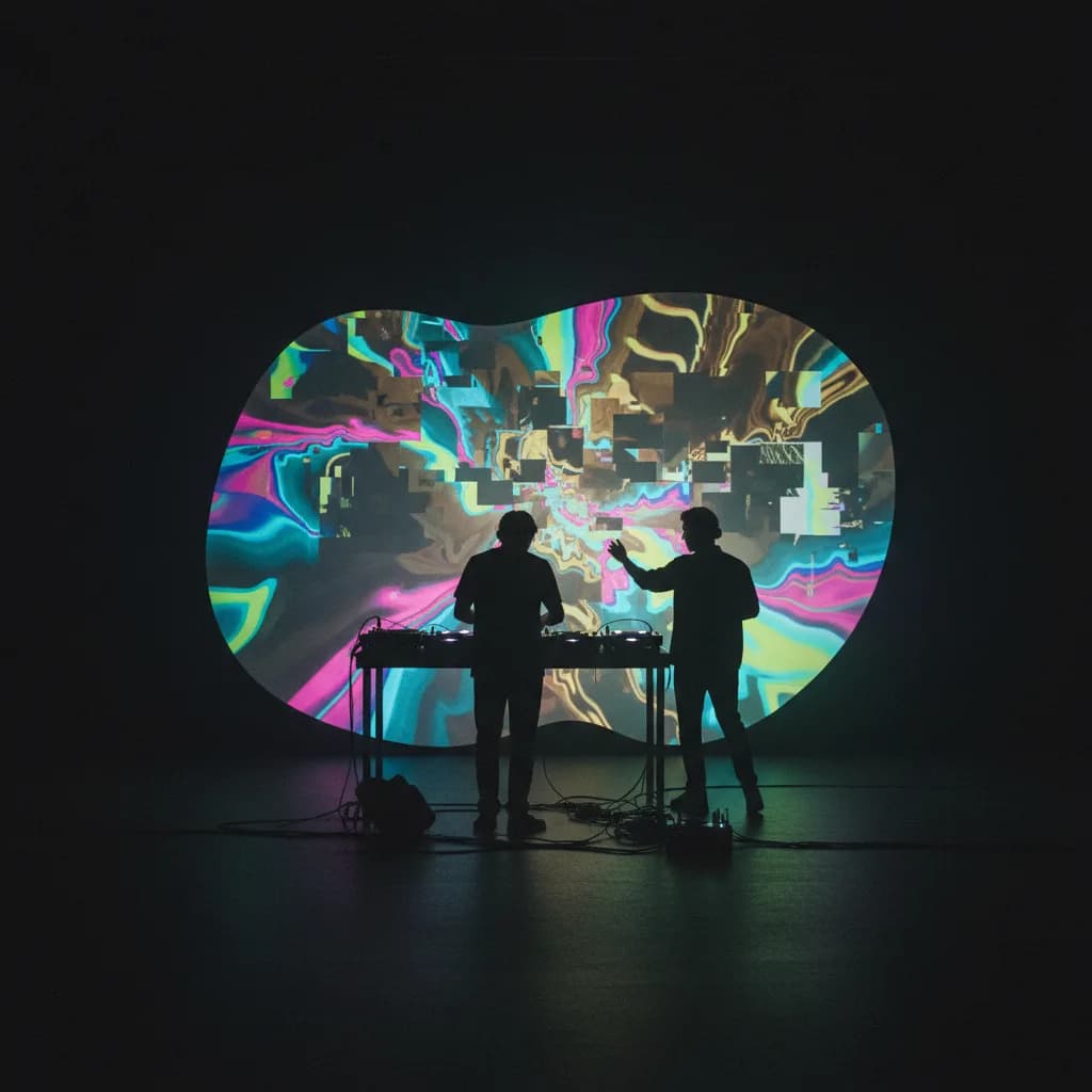Image corps 2 , dj vj loops visuels projection ia Image corps 2 , dj vj loops visuels projection ia