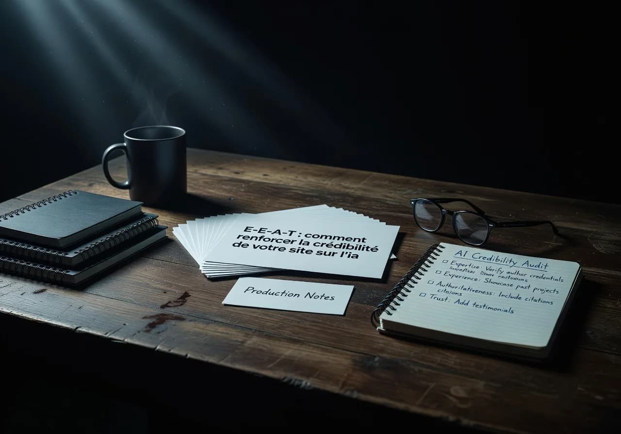 E-E-A-T : comment renforcer la crédibilité de votre site sur l’IA workflow E-E-A-T : comment renforcer la crédibilité de votre site sur l’IA workflow