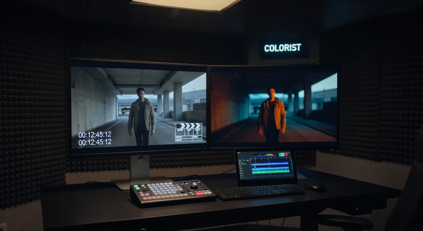 L'étalonnage colorimétrique d'une vidéo IA : pourquoi c'est indispensable