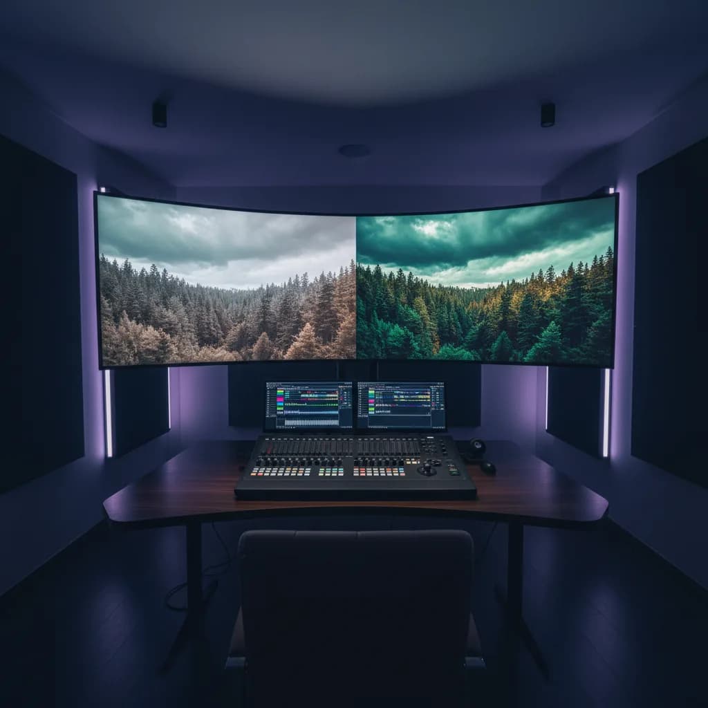 L'étalonnage colorimétrique d'une vidéo IA : pourquoi c'est indispensable