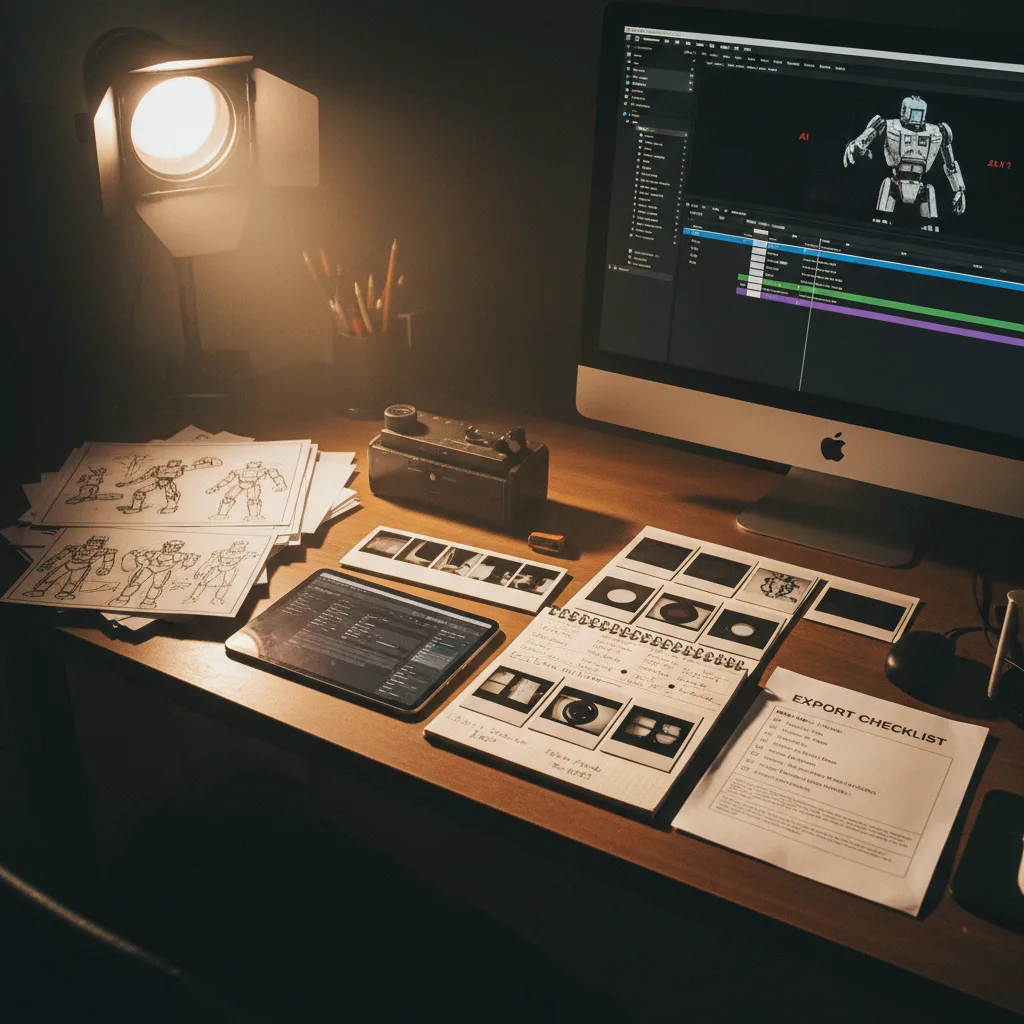 Image corps - workflow L'évolution du motion design en 2026 face à l'intelligence artificielle Image corps - workflow L'évolution du motion design en 2026 face à l'intelligence artificielle