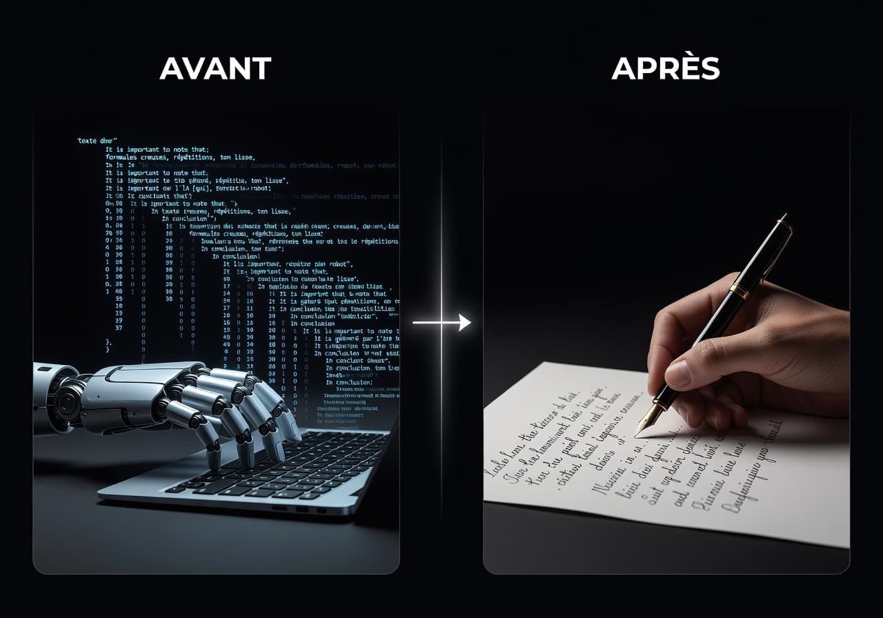 Image corps – Avant / après humanisation Image corps – Avant / après humanisation