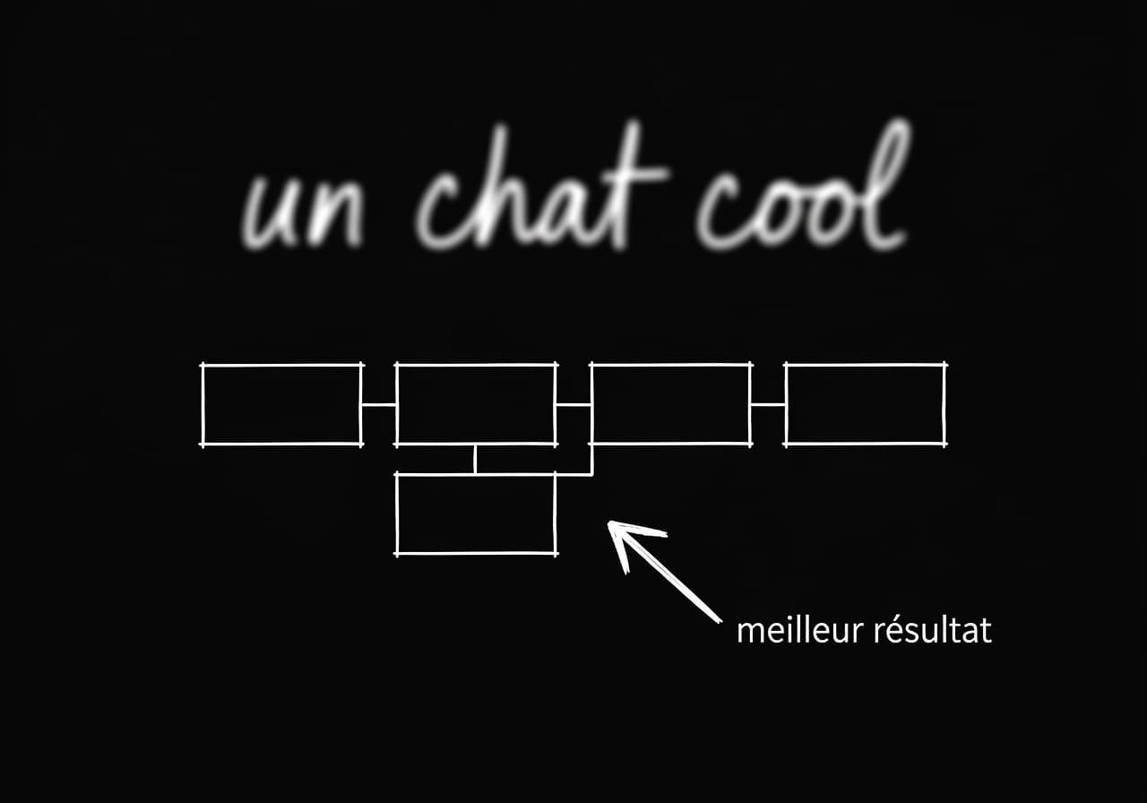 Image corps – Comparaison avant/après prompt structuré Image corps – Comparaison avant/après prompt structuré