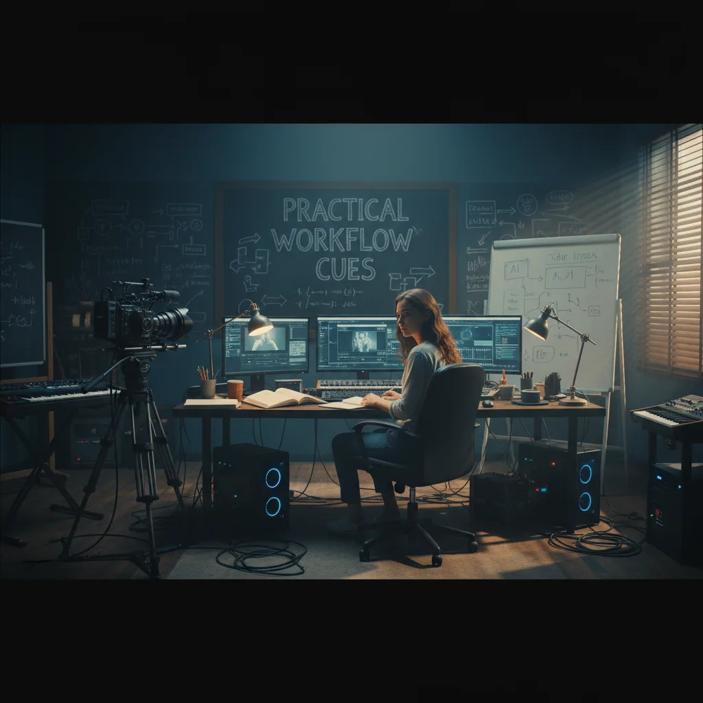 Formation IA images et vidéos : trame pro sans dispersion