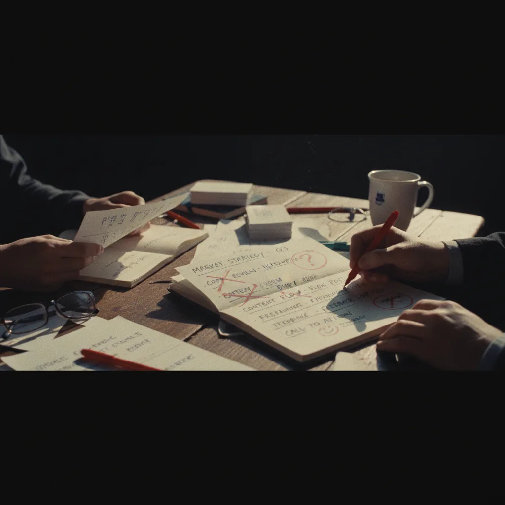 Redacteur revisant une page de vente Redacteur revisant une page de vente