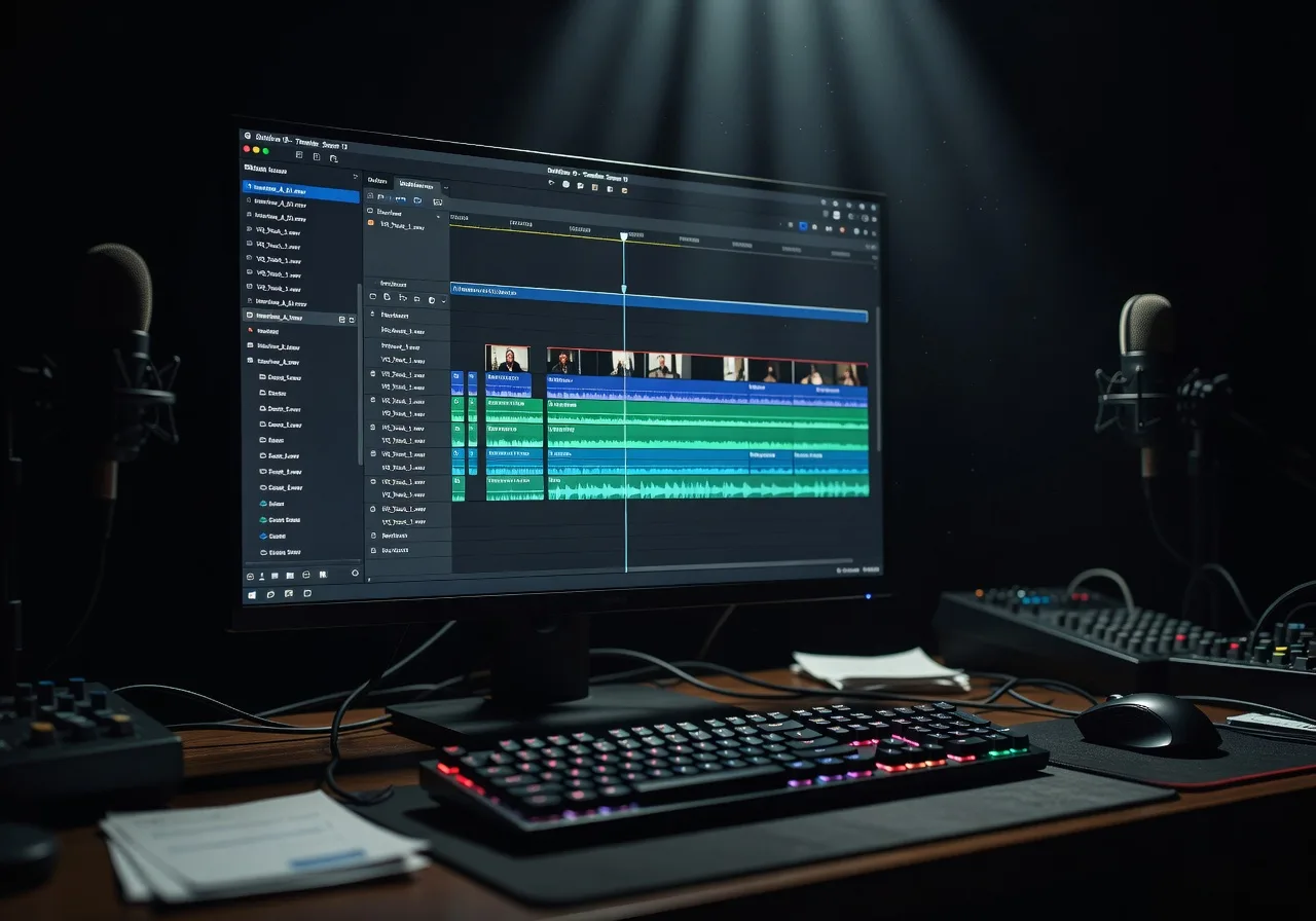 Placement des bruitages sur la timeline Placement des bruitages sur la timeline