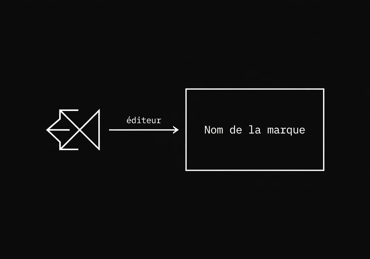 Image corps – Logo final sur carte de visite et écran Image corps – Logo final sur carte de visite et écran