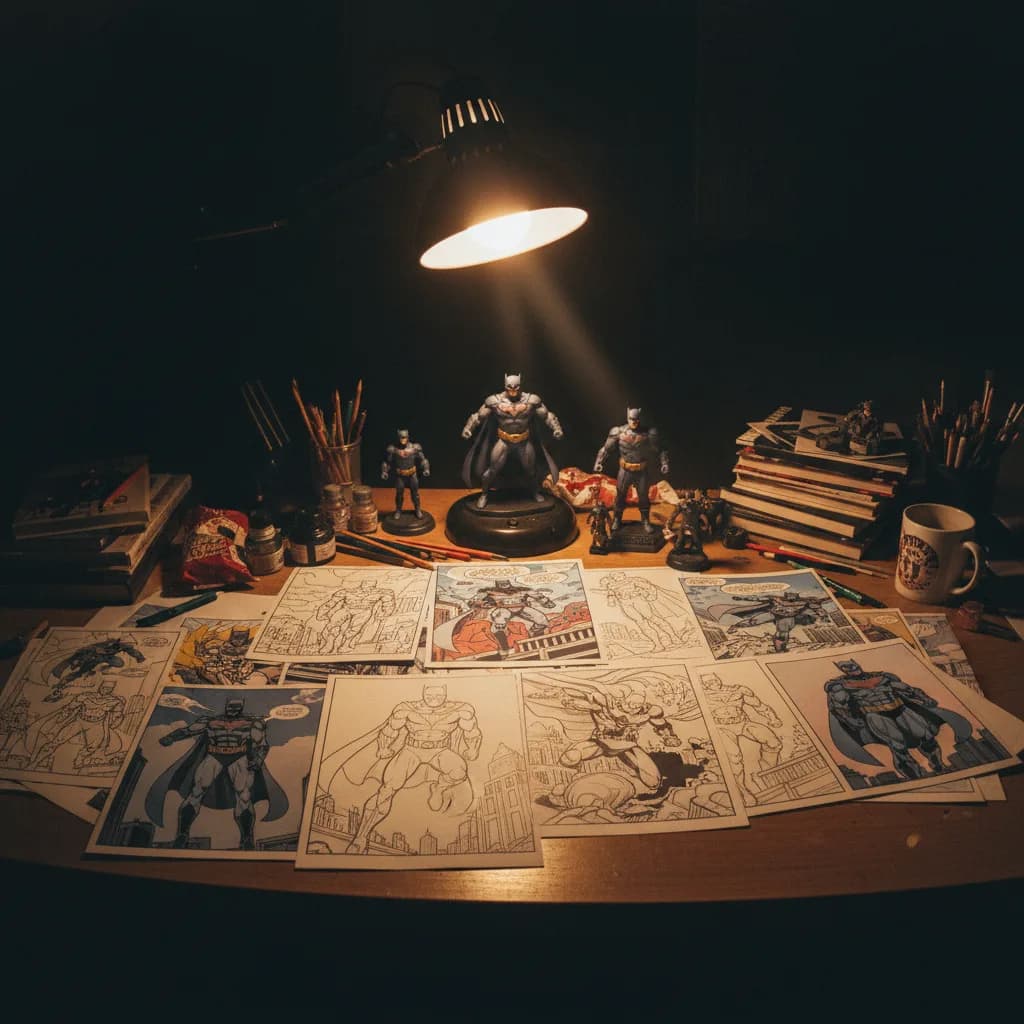 Générer des personnages de BD cohérents sous tous les angles