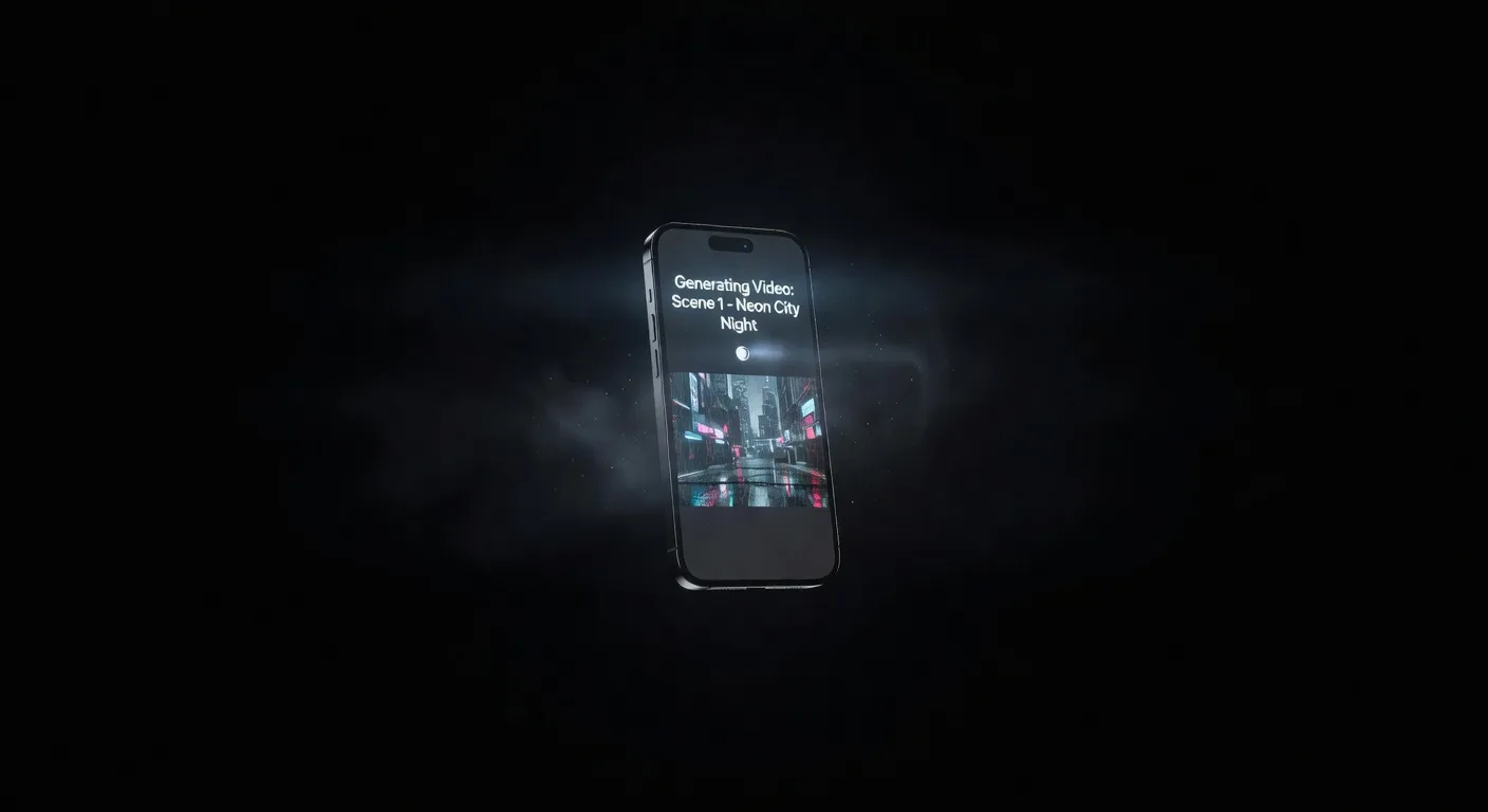Peut-on générer des vidéos IA depuis un simple smartphone ?