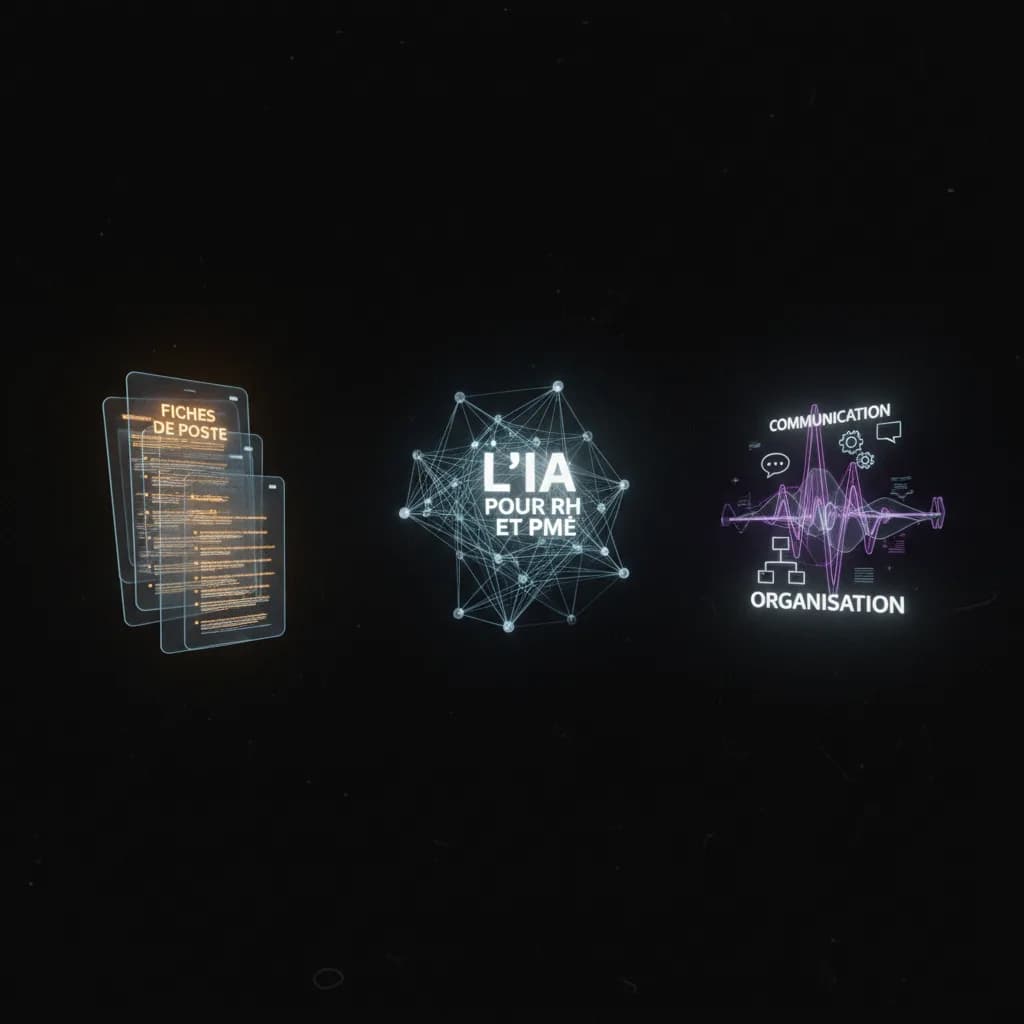 L’IA pour RH et PME : fiches de poste, communication et organisation