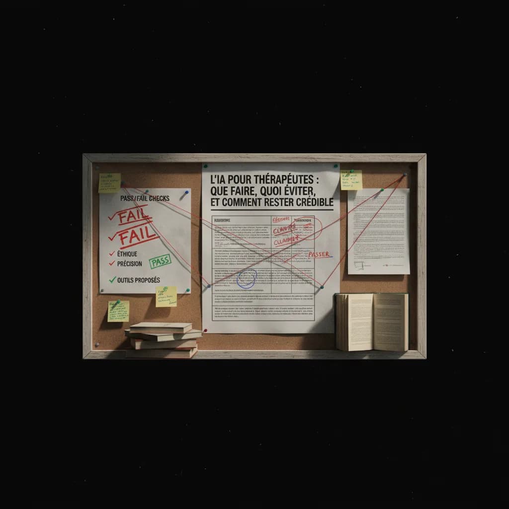 L’IA pour thérapeutes : que faire, quoi éviter, et comment rester crédible quality control L’IA pour thérapeutes : que faire, quoi éviter, et comment rester crédible quality control