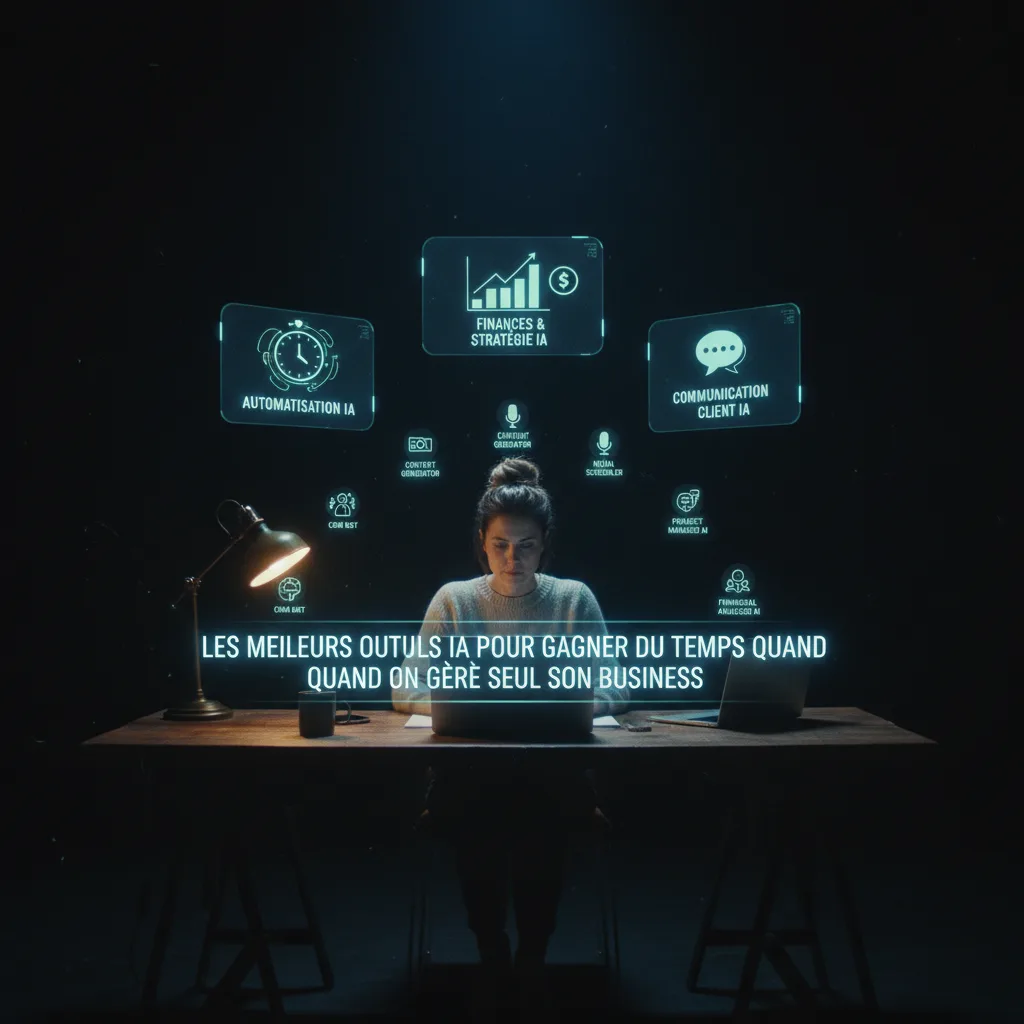 Les meilleurs outils IA pour gagner du temps quand on gère seul son business