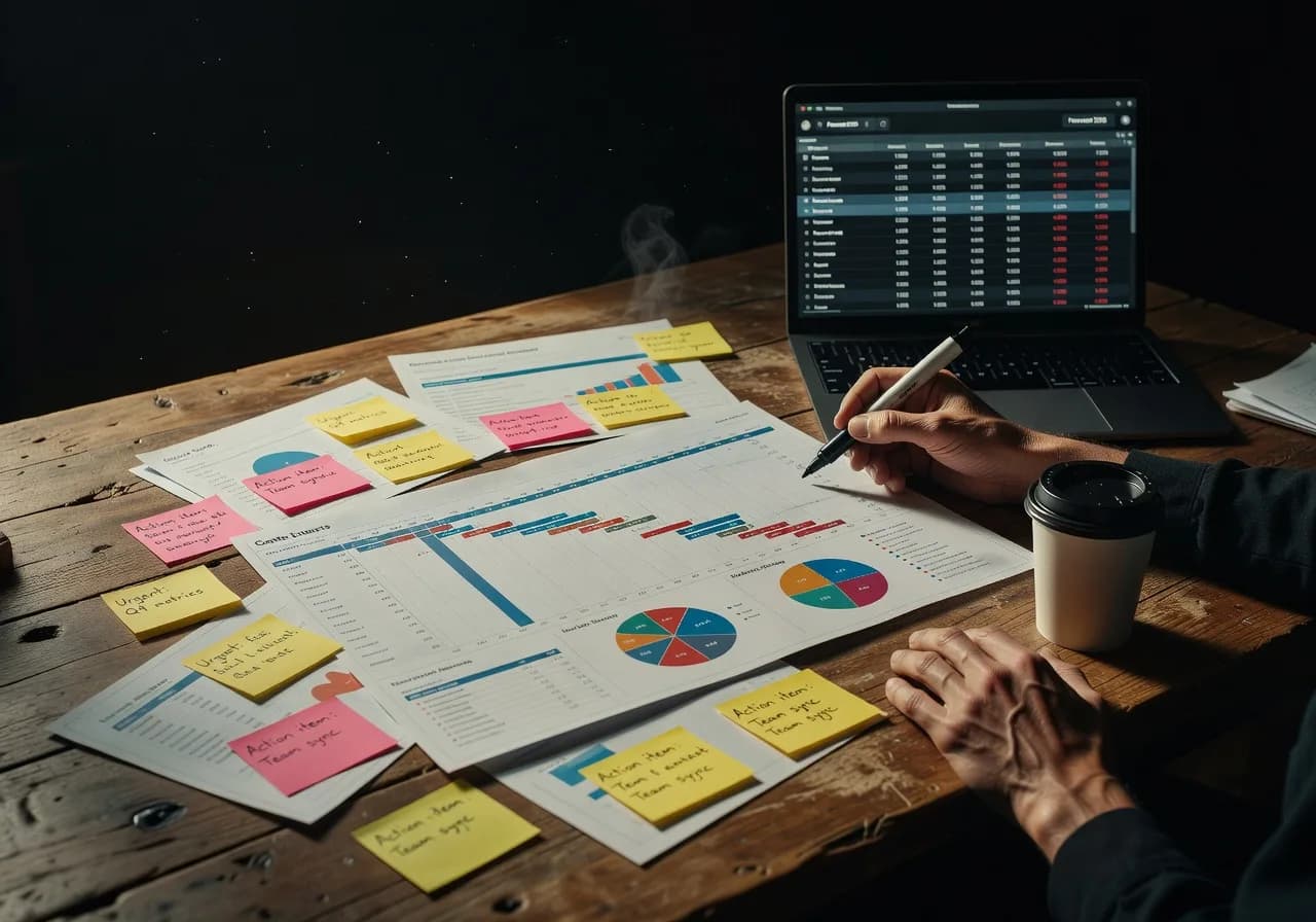 Illustration – Analyse stratégique avec l'IA Illustration – Analyse stratégique avec l'IA