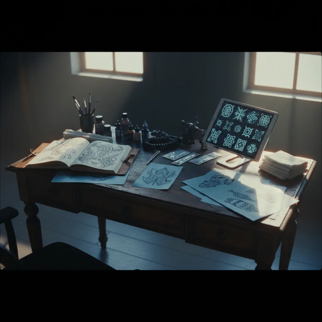 Concevoir des modèles de tatouages uniques et personnalisés avec l'IA