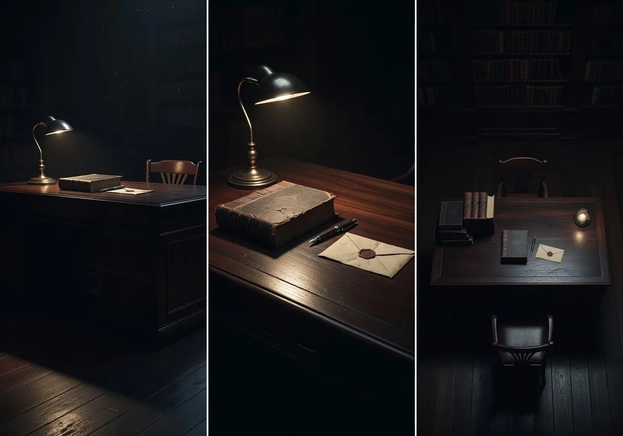 Image corps – Même prompt, trois niveaux de chaos Image corps – Même prompt, trois niveaux de chaos