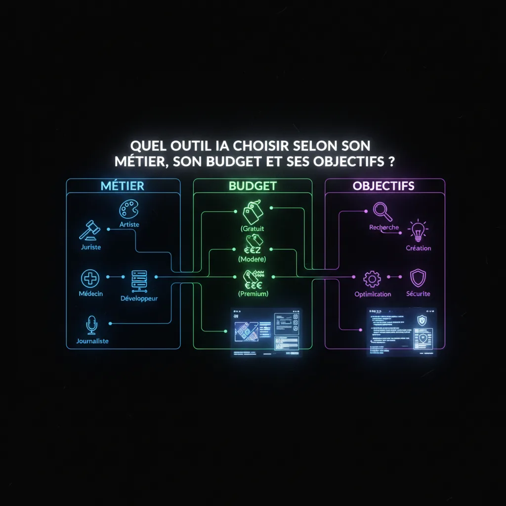 Quel outil IA choisir selon son métier, son budget et ses objectifs ?
