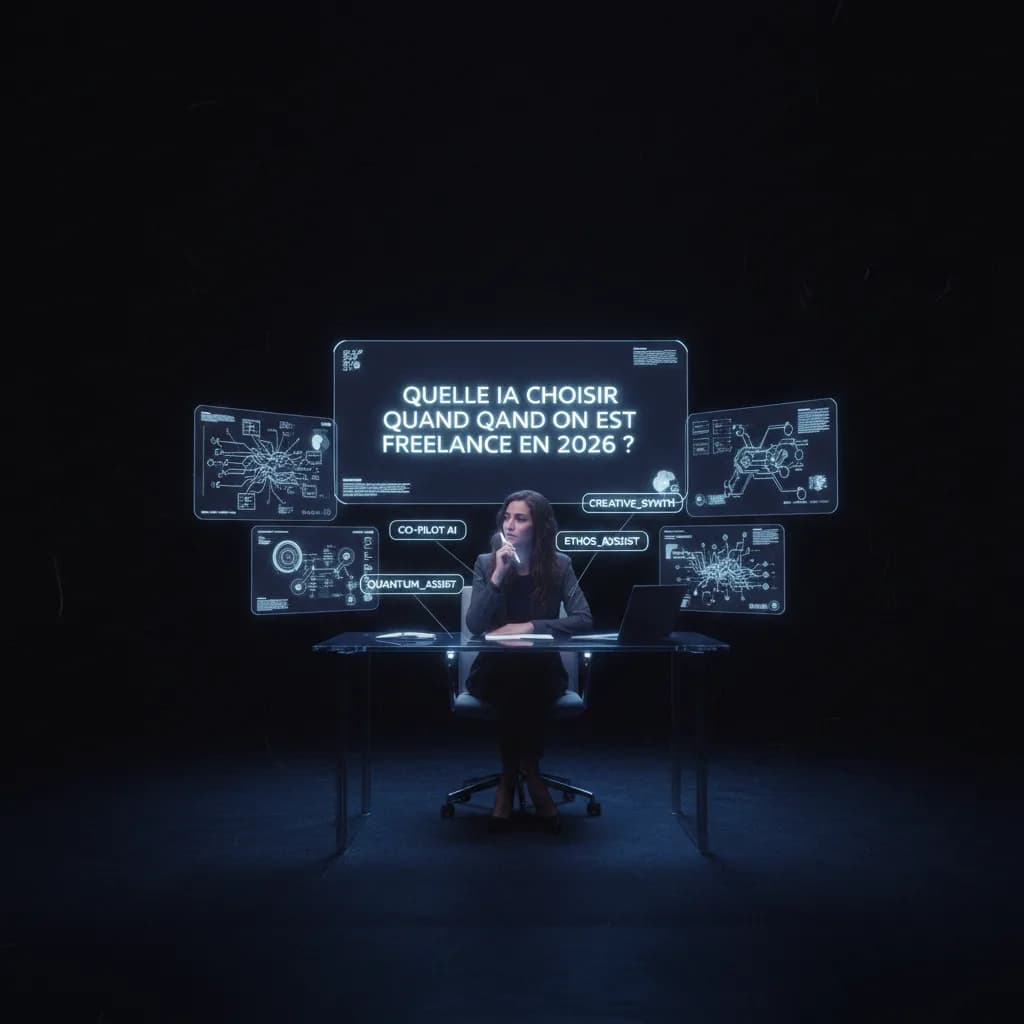 Quelle IA choisir quand on est freelance en 2026 ?