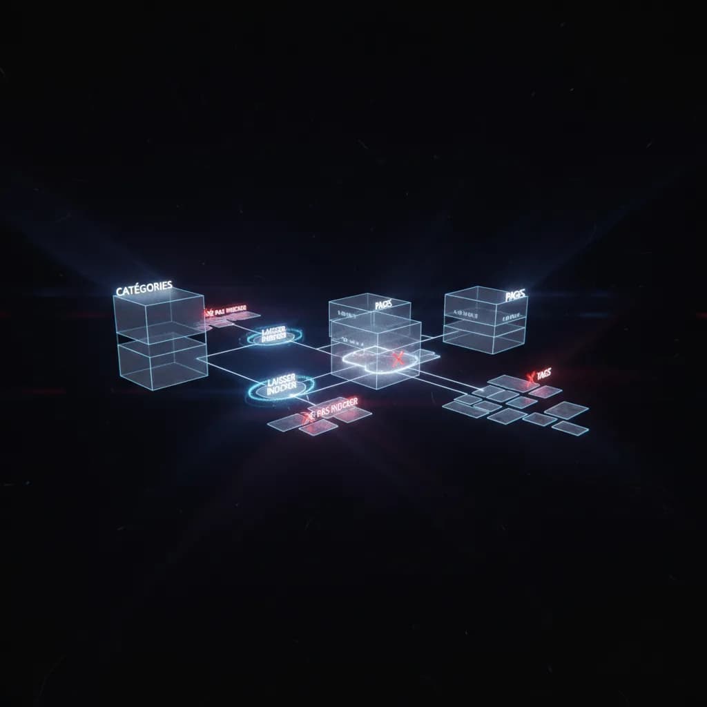 Sitemap, catégories, pages tags : que faut-il laisser indexer ou non ?