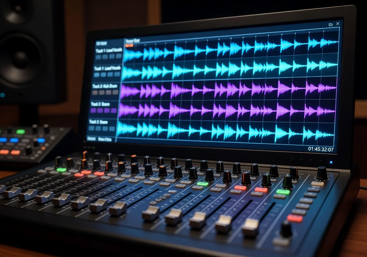 Image corps – Pistes audio et mix dans un logiciel de montage Image corps – Pistes audio et mix dans un logiciel de montage