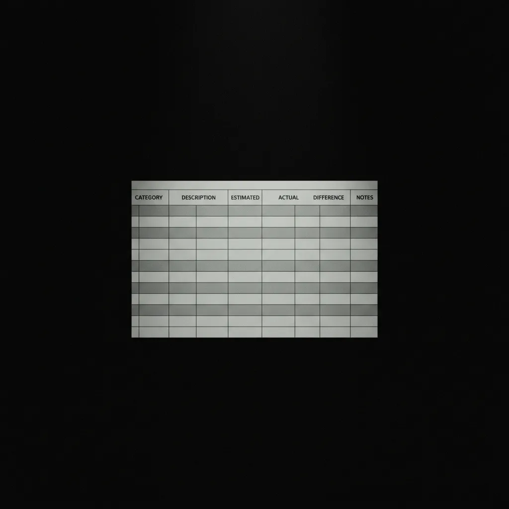 Image corps – Structure tableau type Image corps – Structure tableau type