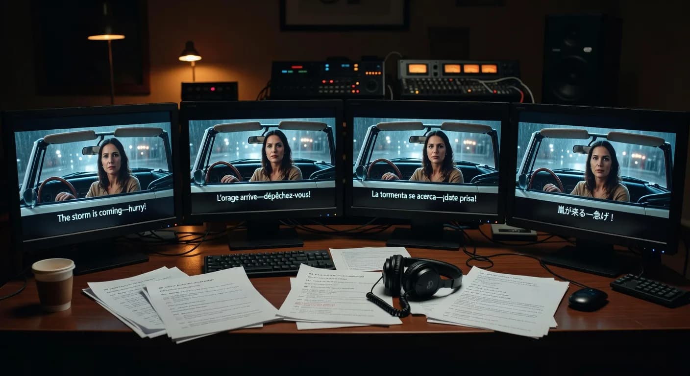 Traduction et doublage vidéo automatisés : Briser la barrière de la langue à l'international