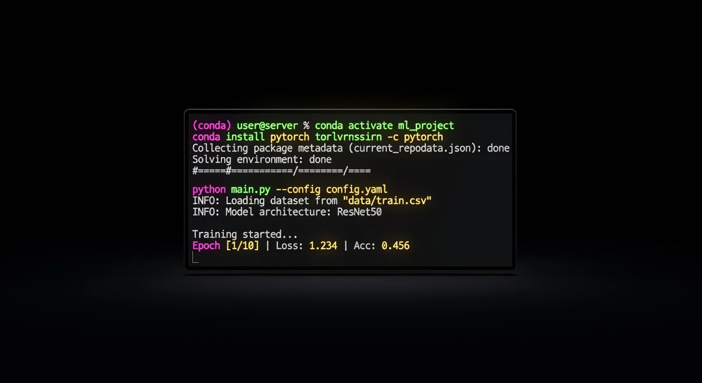 Tutoriel , Créer un Environnement Python Virtuel (Conda) pour Projets IA