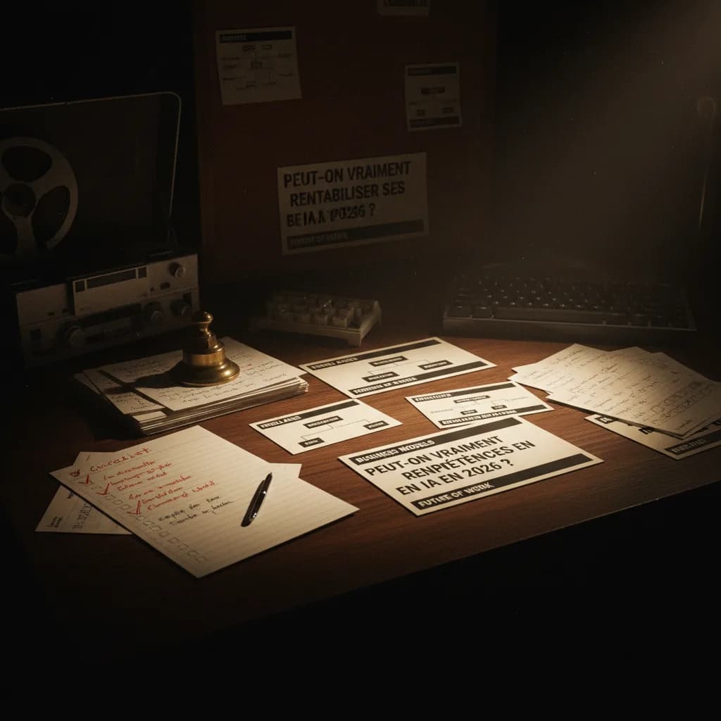 Peut-on vraiment rentabiliser ses compétences en IA en 2026 ? workflow Peut-on vraiment rentabiliser ses compétences en IA en 2026 ? workflow