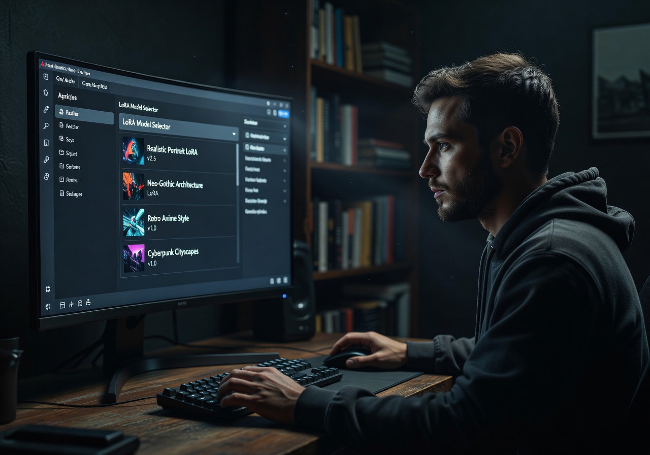 Image corps – Workstation SD3 local avec interface Image corps – Workstation SD3 local avec interface